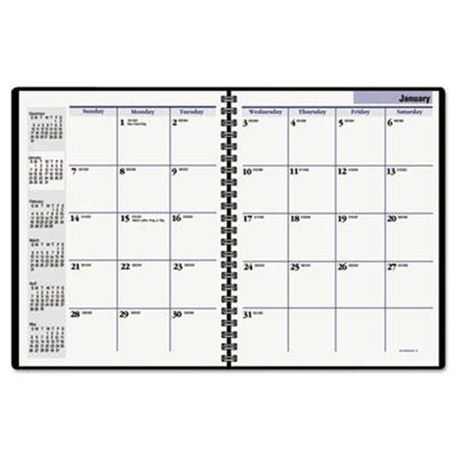Recycled Planners | Eco-Friendly & Sustainable Monthly & Weekly Planners In Black, Green, Blue - View #2