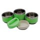 thumbnail image 3 of Fiambrera Térmica de material acero Inoxidable Apilable De 1/2/3 Capas (. Generación) Recipiente Bento Con Aislamiento De 3 Niveles / Recipiente 3 Tier Green perfecl Recipiente de almuerzo aislado, 3 of 5