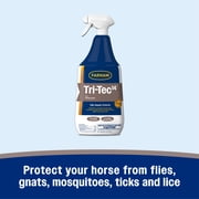Farnam Tri-Tec 14 Fly Repellent for Horses, Kills, Repels, Protects, 32 Ounces