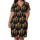 thumbnail image 3 of Vestido de bolsillo suelto estilo pin-up de cóctel Tiki, elegante y chic, vestido de noche para mujer 2025, vestido para mujer de verano, 3 of 7