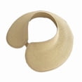 thumbnail image 1 of Sombrero de paja para mujer, sombreros de playa, ala ancha, duraderos, informales, protección solar, cómodos. Beige, 1 of 6
