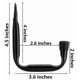 thumbnail image 5 of 6 Pack Heavy Duty J Shaped Wall Hooks for Garage Storage 12mm, 5 of 5