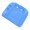 Blue, variant on Portable Game Console Soft Silicone Cover, Accurate Cuts Handheld Game Console Silicone Cover  for Daily Use Blue,Red