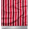 thumbnail image 1 of Soimoi Crepe Silk Fabric Stripe Block Printed Fabric 1 Yard 42 Inch Wide, 1 of 1