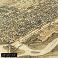 thumbnail image 2 of HISTORIX 1875 Brantford Canada Map Vintage Poster Wall Art Print, 24 x 36 Inch, 2 of 8