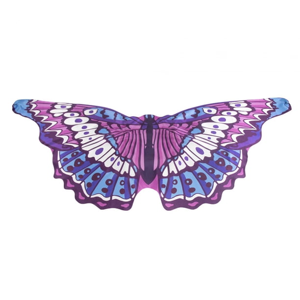 Alas de capa de mariposa, disfraz de , disfraces para niños pequeños, utilería para fotos Púrpura