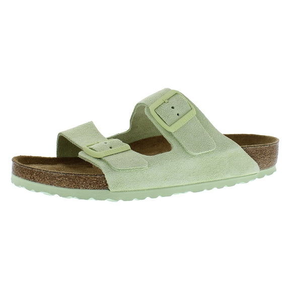 Birkenstock Arizona Unisex Shoes Size 9, Color: Faded Lime