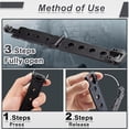 thumbnail image 4 of 2-Pack MOLLE Attachment Clips Heavy-Duty Nylon Gear Clip for Tactical Vests Backpacks Equipment Belts, 4 of 5