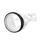 thumbnail image 1 of Gafas de buceo, máscara de buceo, antiempañamiento, cómodas, a prueba de fugas para adultos, impermeables, de silicona y vidrio, gafas ovaladas, blanco y negro, 1 of 8