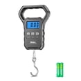 thumbnail image 1 of Fishing Scale, 110lb/50kg Hanging Luggage Scale with Backlit LCD Screen, for Suitcases with Large Handles, Digital Postal Scale, 1 of 5
