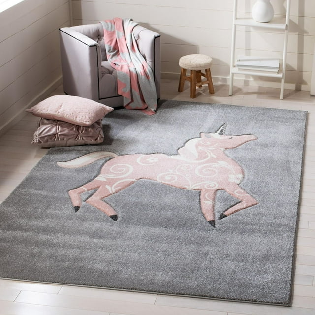 Safavieh Carousel Kids Dalach Unicorn Area Rug