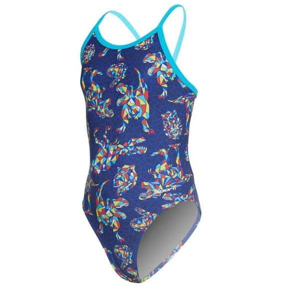 Sporti Dinomite Thin Strap One Piece Swimsuit Youth 22-28