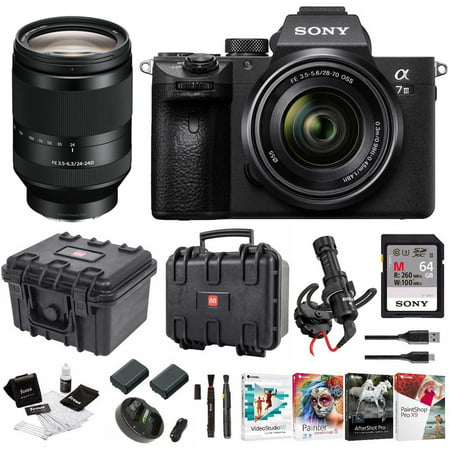 Sony a7 III Full Frame Mirrorless Camera with 28-70mm and 24-240mm Lens Kit
