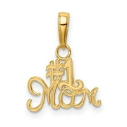 VSIRIUS 14k #1 MOM Charm QK4719