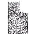 thumbnail image 2 of White and Gray Of Leopard Print Toddler Nap Mats for Kids Preschool,Sleeping Mat Bag or Kids,Toddler Sleeping Bag,Toddler Nap Mat or Daycare, 2 of 6