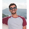 thumbnail image 4 of Gafas de sol FEISEDY Retro 90s Square UV400 B2385 para mujeres y hombres, 4 of 7