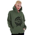 thumbnail image 4 of Hand Eye Crystal Ball Futuristic Spirit Hoodie Sweatshirt Women Men Brisco Brands L, 4 of 6
