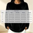 thumbnail image 4 of Plush Ribbed Fleece Sweatshirts for Women Crewneck Long Sleeve Loose Fit Fall Winter Warm Casual Loungewear S-XXL, 4 of 5