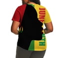 thumbnail image 4 of Simua Hauts Grande Taille pour Femmes Tunique Manches Courtes Col Rond Chemises Blouse Décontractée Douce Taille L-5TG, 4 of 6