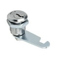 thumbnail image 6 of 2pcs 20mm Cylinder Zinc Alloy Chrome Plated Hook Cam Lock w Key, Keyed Different, 6 of 6