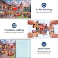 thumbnail image 6 of 500/1000 Pieces Adult Puzzles, High Quality, Stress-Relief Fun Family Game, Suitable for Birthdays, Christmas, Halloween, Best Gift, Deeply Loved by Puzzle Enthusiasts, 6 of 9