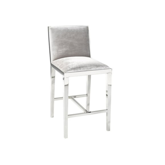 Chaise de comptoir Zoe de Home Gear en acier