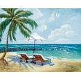 thumbnail image 2 of Williams, Todd 14x12 White Modern Wood Framed Museum Art Print Titled - Sea Side, 2 of 4