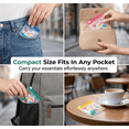 thumbnail image 3 of Self-Sealing Zipper Medicine Bags – Small Pill Organizer Pouch with Sliding Lock, EVA Travel Storage for Vitamins, Jewelry, Coins, Portable 7.4 x 7.4 cm, 3 of 8