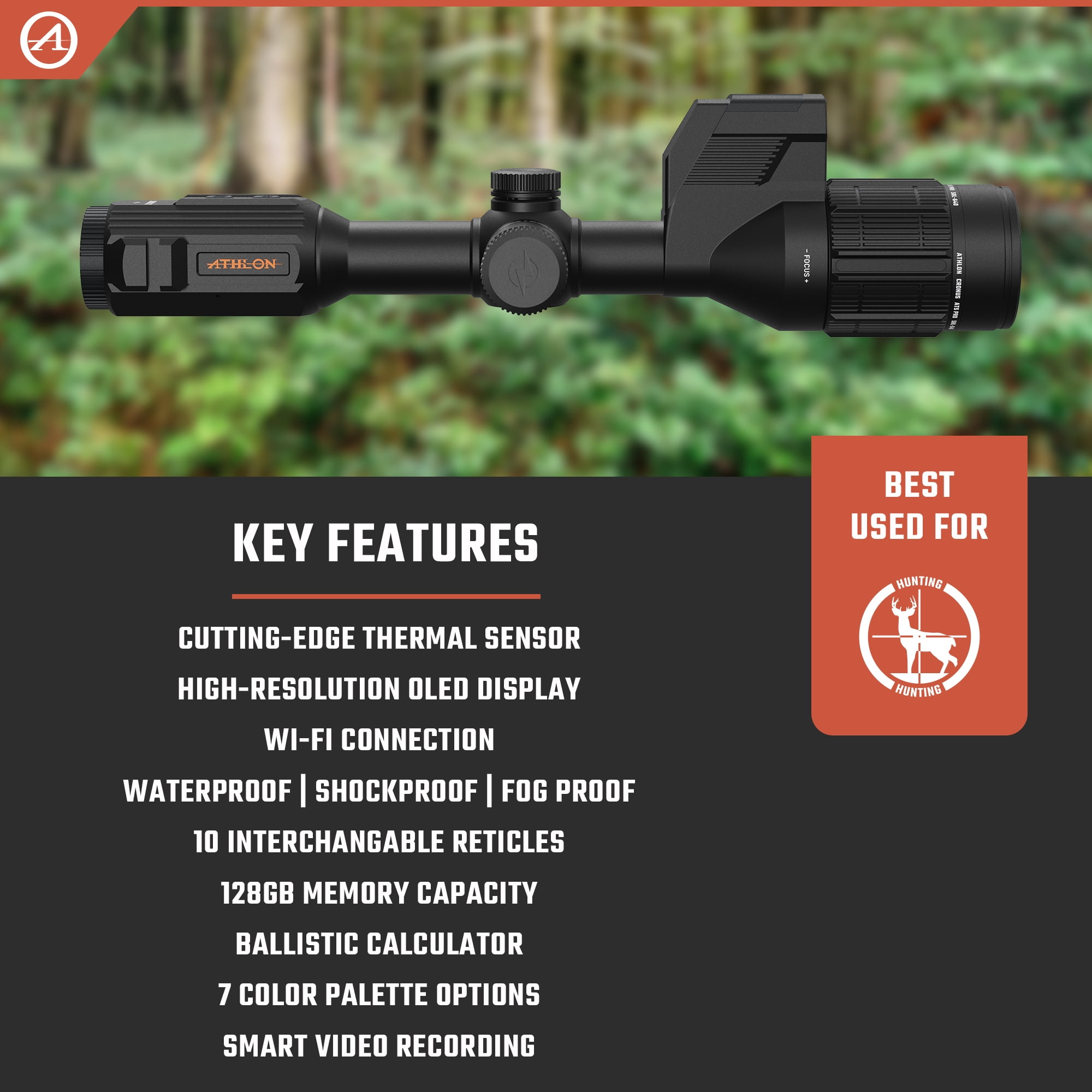 Athlon Optics Cronus ATS Pro 50L-640 Thermal Scope