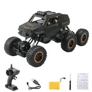 Cimiva 1:12 2.4G Big Size 39CM RC Car 6WD Remote Control Crawler With Light Off Road Vehicle High Speed Truck Kids Toy D821 D824 D823 orange