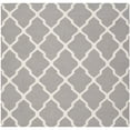 thumbnail image 1 of Safavieh Dhurries Grey Contemporary Rug - Square 8', 1 of 4