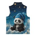 thumbnail image 5 of Garronmavis Cute Panda Girls Sleeveless Vests Size 7-8 Wind Proof Girls Outerwear Vest Sleevless Versatile Fall Winter Warm Outerwear With Pockets Soft Fall Outfits Fashion Clothing, 5 of 7