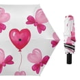 thumbnail image 4 of ALAZA Love Balloons UPF 50+ Compact Folding Umbrella for Rain Travel Umbrella Packable, 4 of 8