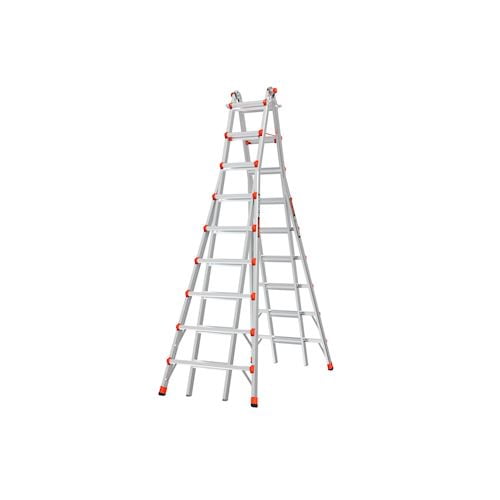 Little Giant Skyscraper Model 17 Type 1A Aluminum Adjustable Stepladder