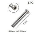 thumbnail image 1 of BTOER Collet Adapter Drill Converter 2.35 To 3 3.175 Mm For Collet Reducing Diameter For Engraving Machines Handle Accessories, 1 of 9