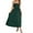 Green, variant on GEWSEY Women's Striped Back Smocked Maxi Dress Sexy Spaghetti Strap Cut Out Flowy Swing Long Dress Dark Green, M