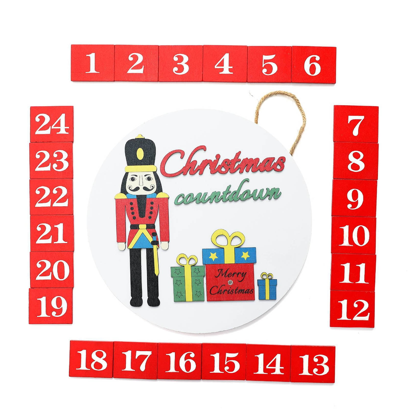 IMSHIE Christmas Advent Calendar Countdown Outdoor Wall Calendars Christmas ornaments for Door