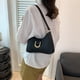 thumbnail image 5 of Bolso de moda para mujer, bolso informal para mujer, bolsos de PU, bolso de viaje con cremallera (negro) Ndcxsfigh Para Estrenar, 5 of 7