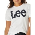 thumbnail image 2 of Lee Women's Short Sleeve Crew Neck Graphic Tee with Ribbed Neckline, 2 of 4