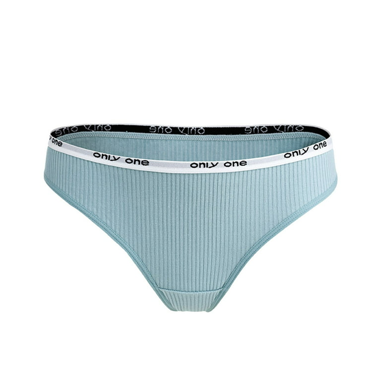 Aayomet Panties Girl Women High Waist G String Brief Pantie Thong Lingerie  Knicker Underwear,Gray XL
