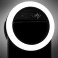 thumbnail image 5 of Impressions Vanity GlowMe Ring Light Makeup Mirror with 4 LED Selfie Light Levels, Portable (White), 5 of 8