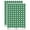 Dark Green, variant on Shiny Sparkle Stars 200+ Round Stickers - Yellow - Matte Finish - 0.50" Size