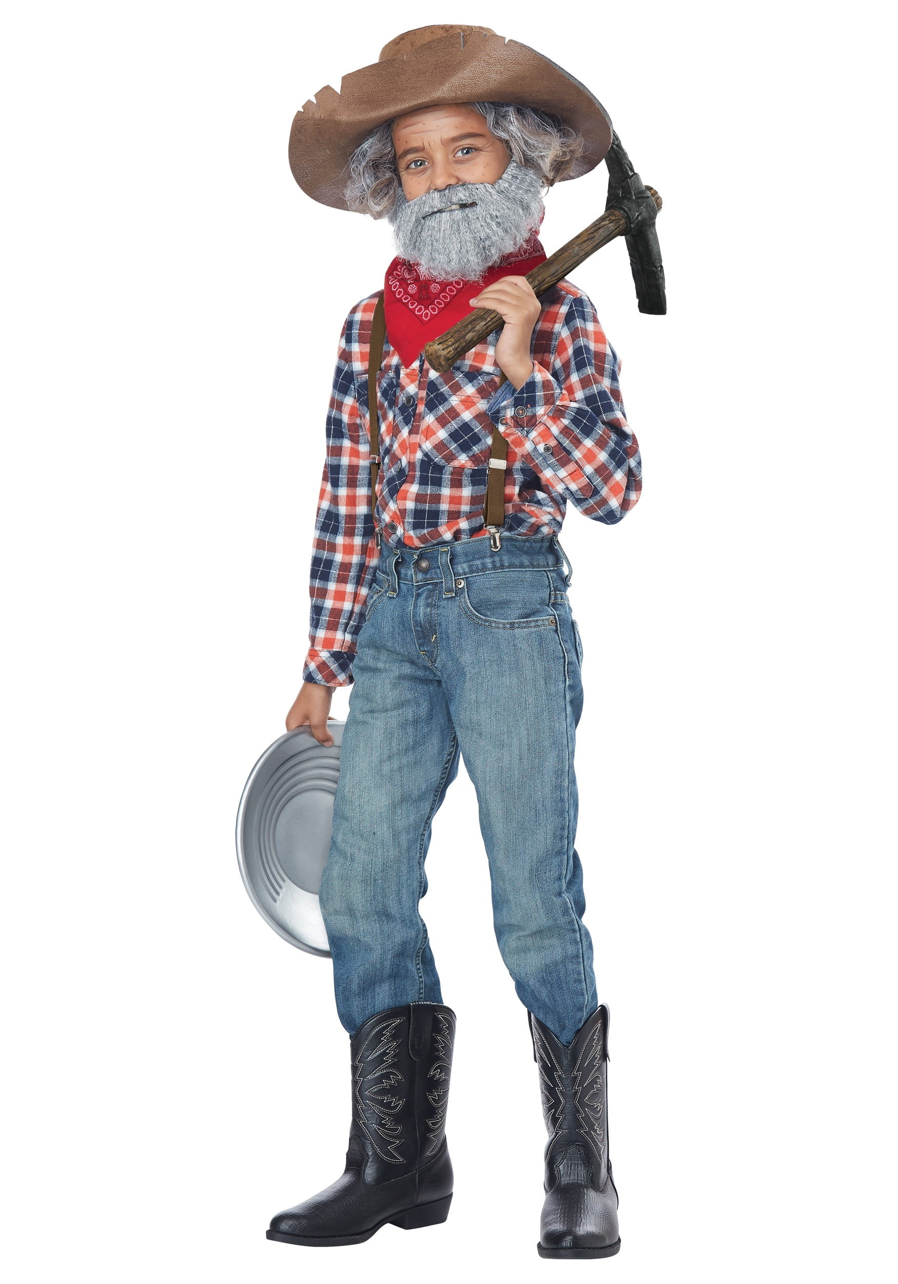 Boy's Prospector Costume Kit | Walmart 