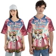 thumbnail image 4 of My Dog Is My Valentine Cute Chihuahua in Gift Box All Over Print 3D Baseball Shirt Dog Lover Gifts Idea Softball Sport - 3006, 4 of 6