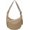 A Apricot, variant on JennyShop Slouchy Corduroy Dumpling Bag Purse, Trendy Hobo Bag for Women Men Crescent Shoulder Bag Retro Nylon Canvas Crossbody Bag