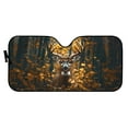 thumbnail image 2 of Uorisanigo Forest Deer Car Sun Shade Side Window Decorative Foldable Front Car Window Shades Sun Protection Reflective Sun Visor Reflector Sunshade Car Accessiores, 2 of 7