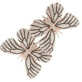 thumbnail image 4 of KAKOWELY 1 Pair Bride Shoe Clips Butterfly Shoe Decorations Wedding Rhinestone Shoe Clips,1.97X"X1.57"X0.39", 4 of 5