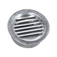 thumbnail image 1 of Mini Louver Air Vent, 2 x 2 cm, aluminio plateado, bolsa de 6 unidades, 1 of 1