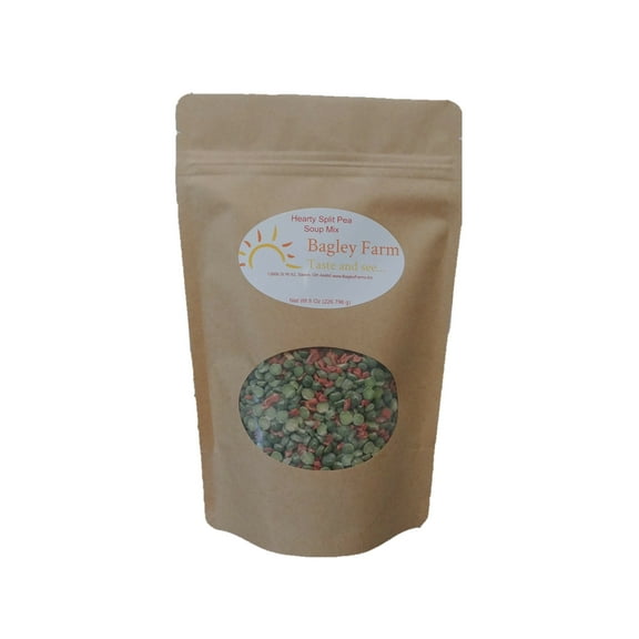 Bagley Farm's Split Pea Soup Mix - No MSG - Makes 2 Quarts