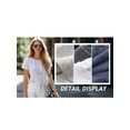 thumbnail image 6 of Fancyglim Women Basic T Shirts Crew Neck Short Sleeve Slim Fit Tops(Brown XL), 6 of 9